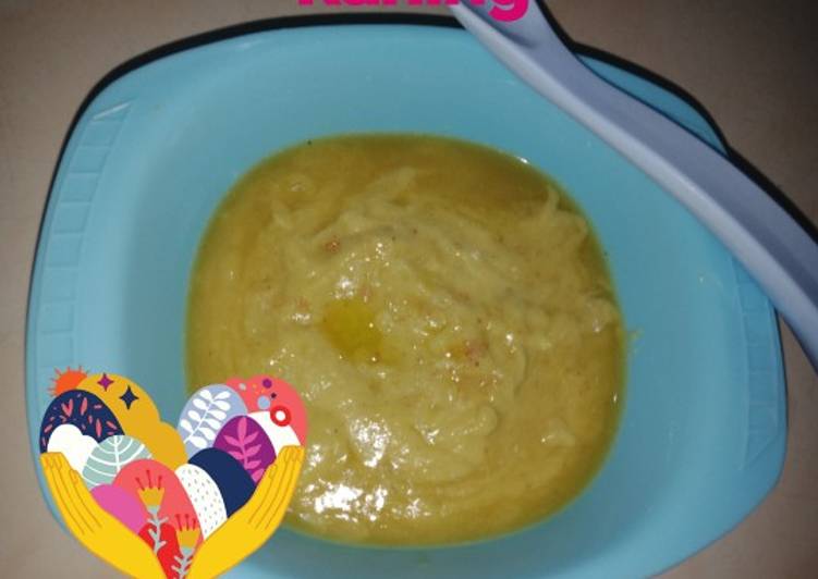 Langkah memasak Mpasi puree lele Bumbu kuning n bawang merah goreng legit