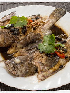 超下飯鮮魚料理~豆鼓蒸石斑 的食譜成品照片