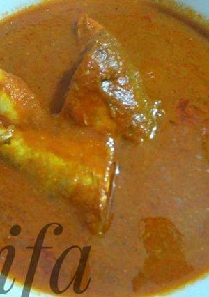 A picture of Karwari Bangda Fish Curry.