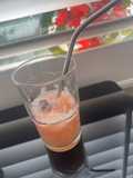 Daybreak Tropical non- achoholic sugar free frothy smoothie