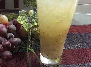 Hình của món Chè Nha đam đậu xanh.