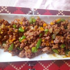 A picture of Mince beef Sauce.