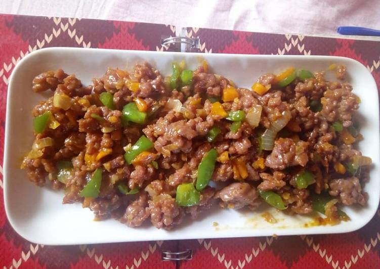 Recipe of Quick Mince beef Sauce