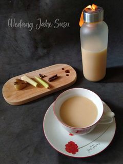 Foto resep Wedang Jahe Susu