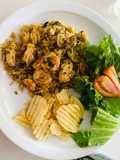 Arroz con camarones