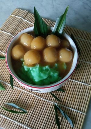 Foto resep Bubur Sumsum Pandan Cendil Ketan