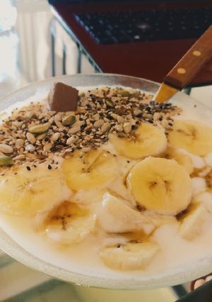Una foto de Yogurt natural