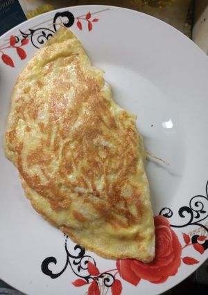Una foto de Omelette con queso