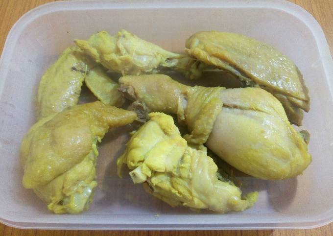 Resep Ayam Ungkep Bumbu Kuning Oleh Eza Agustiningsih Cookpad