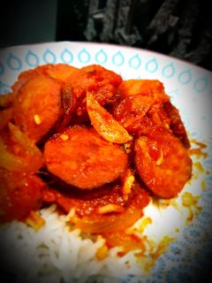 Une photo de Rougail saucisses