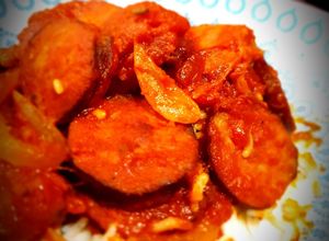 Une photo de Rougail saucisses