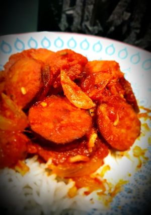 Une photo de Rougail saucisses