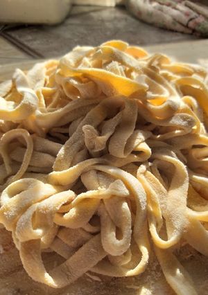 Una foto de Pastaaaa casera