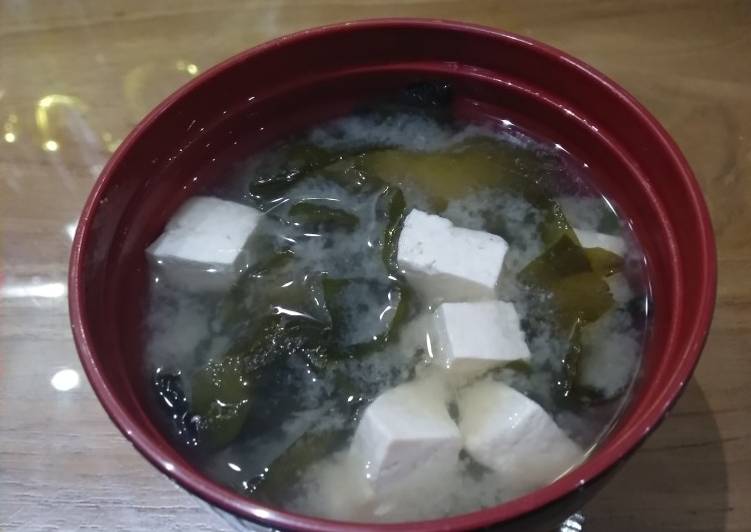 Resep Miso sup Anti Gagal