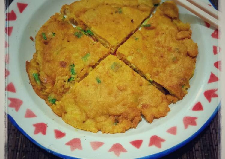 Resep Pajeon a.k.a Pancake Korea yang Sempurna