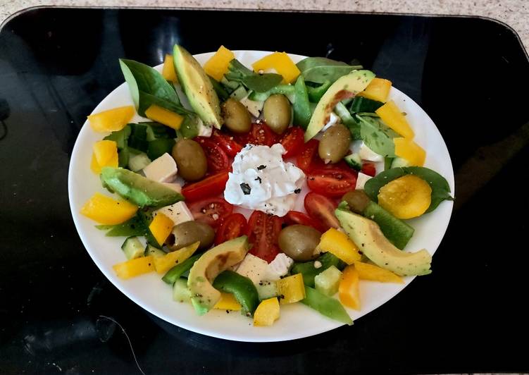 Simple Way to Prepare Award-winning My Greek Salad 🥰🥰🥰