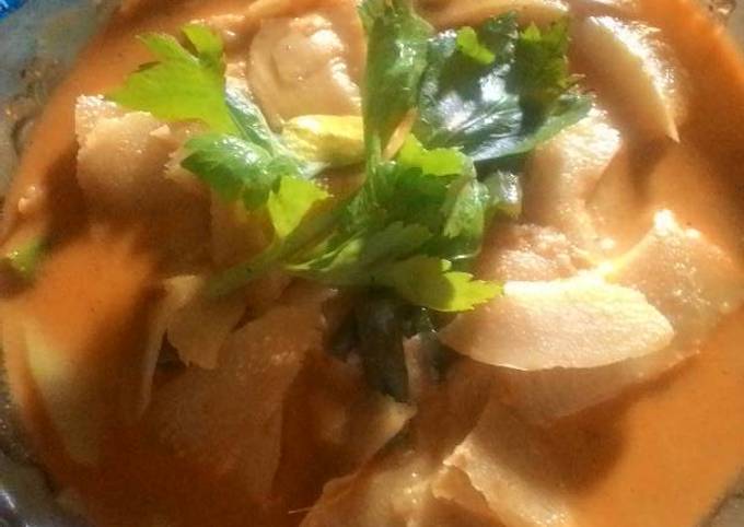 Standar Cara praktis memasak Rebung santan pete yang lezat