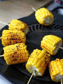 Foto resep Jagung bakar pedas manis