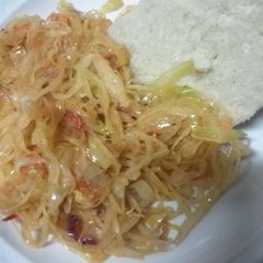 A picture of Fried Cabbage.