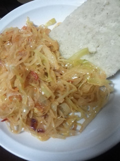 A picture of Fried Cabbage.