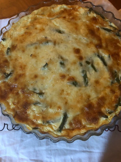 Una foto de Suculenta QUICHE de judías verdes