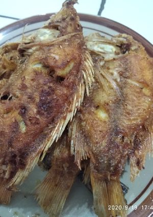 Foto resep Ikan nila goreng gurih & garing