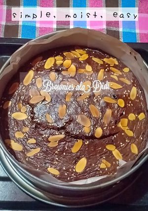 Foto resep Brownies ala Didi (Mudah & Cepat)