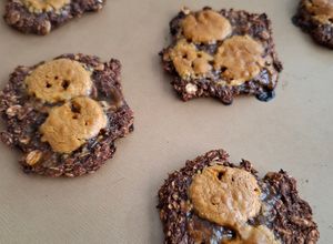 Foto de Cookies de banana e aveia sem glúten