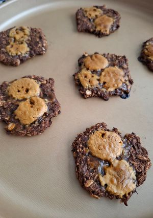 Foto de Cookies de banana e aveia sem glúten