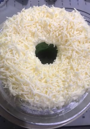 Foto resep Chiffon Putih Telur - Pandan Keju dan Cream