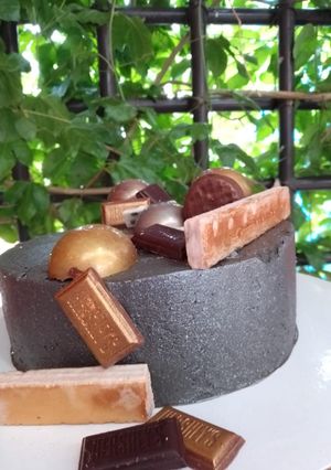 Una foto de Pastel de chocolate