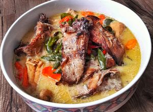 Foto resep Mangut Ikan Pari Asap
