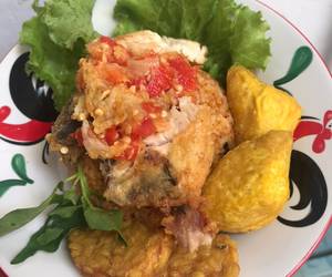 Ini Caranya Ayam Geprek Paling Enak