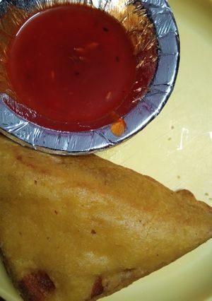 A picture of Bread Pakoda.
