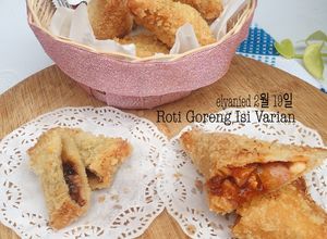 Foto resep Roti Goreng Isi (smoked beef n cheese, chococheese, sosis pizza)