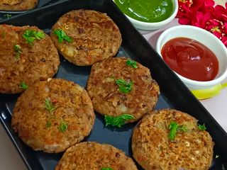 राजमा कटलेट्स इन एयर फ्रायर (Rajma cutlets in air fryer)