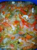 Escabeche de morrón y cebolla...a mi manera
