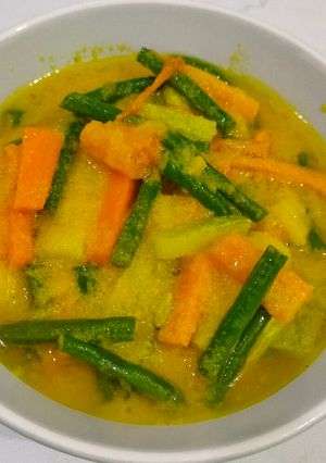 Foto resep Sayur acar kuning + Nanas madu
