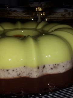 Foto resep Puding lapis alpukat oreo coklat