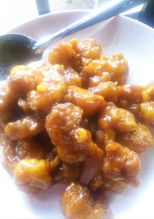 Foto resep udang saus asam manis simple no ribet