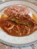 Pollo en salsa de tómate 🍗🍅