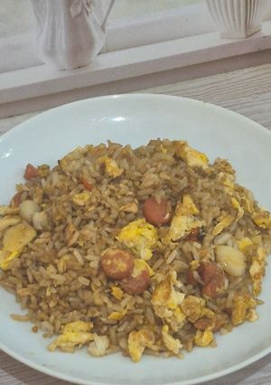 Foto resep Nasi Goreng Telur Sosis