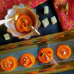 A picture of Paneer Jalebi.