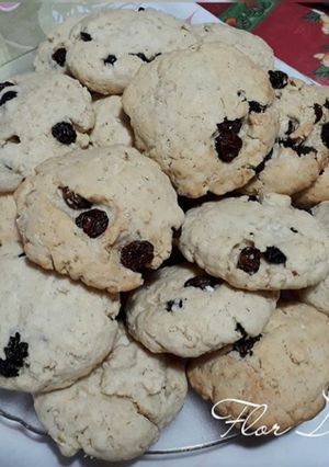 Una foto de Galletas de avena y pasas