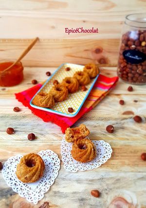 Une photo de Moelleux noisettes et confiture