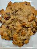 Chocolate chip cookies, thick with crispy edges