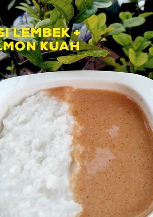 Foto resep Mpasi 7+ (Nasi lembek + salmon kuah)