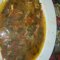 A picture of Fried fish.