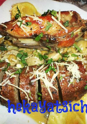 صورة لوصفة 🍗 رولي الدجاج بالجبن 🍗