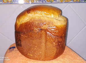 Foto principal de Brioche de dátiles en panificadora Moulinex Pain Doré